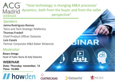 How technology is changing M&A processes´ dynamics, both from the buyer and from the seller perspective