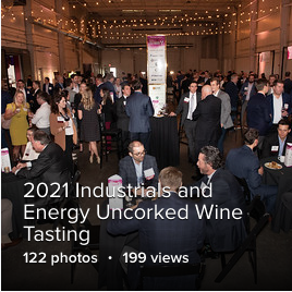 2021 Industrials & Energy Uncorked Wine Tasting