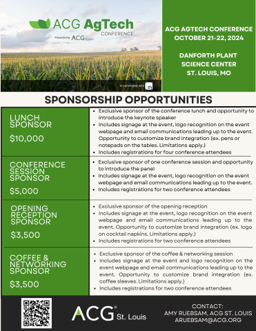 AgTech 2024 Sponsorships