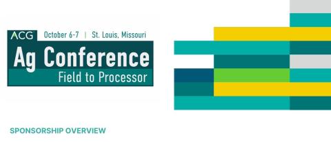 Ag Conference Sponsorship Opportunities