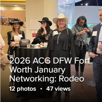2026 ACG DFW January Networking Rodeo