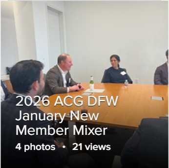 2026 ACG DFW January New Member Mixer