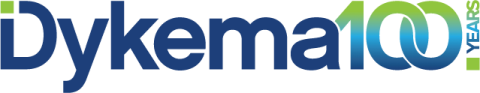 Dykema Centennial logo