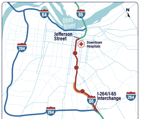Downtown map
