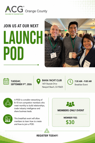 ACG OC September Launch POD
