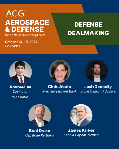 Defense Dealmaking