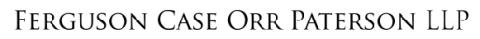 Ferguson Case Orr Paterson LLP