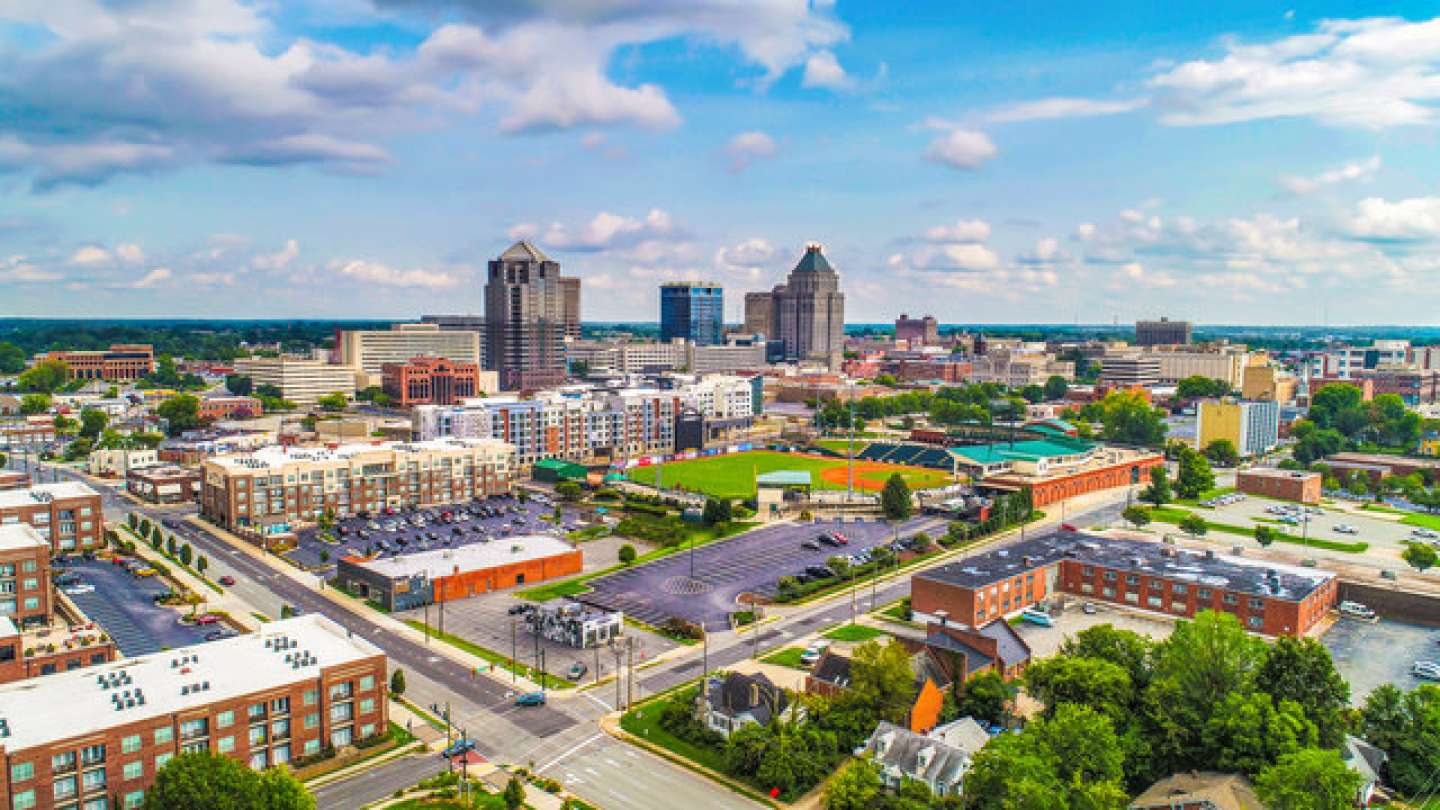 Greensboro Aerial View