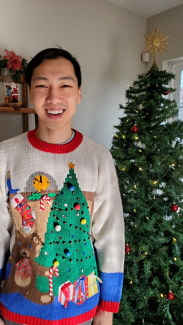 Michael Yee's Vintage Ugly Christmas Sweater