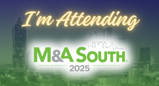 M&A South 2025 I'm Attending graphic