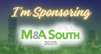 M&A South 2025 I'm Sponsoring graphic