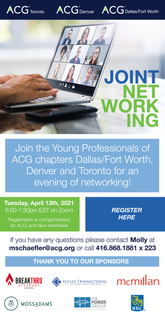 ACG Young Professionals Joint Networking 