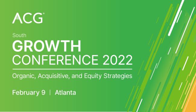 ACG South Growth Symposium - Wednesday February 9th | ACG Atlanta