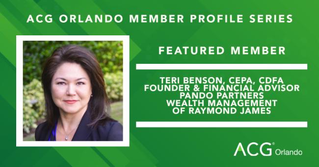 Member Profile -Teri Benson
