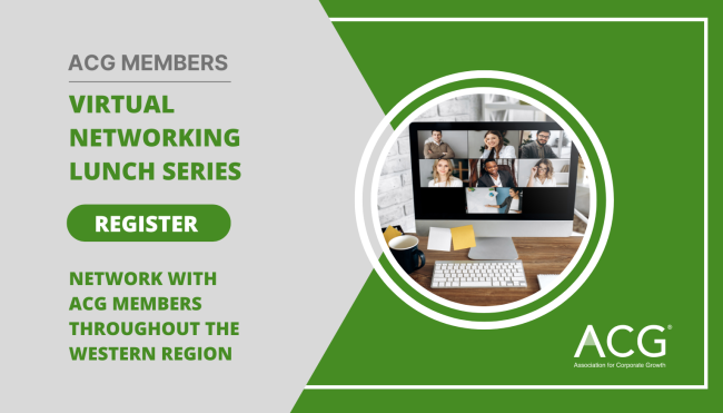 ACG Utah | Virtual Networking eLunch, 2026