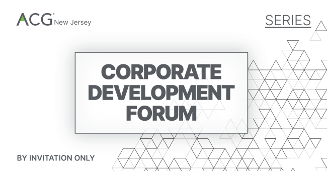 ACG NJ CD Forum | January 29, 2026 | ACG New Jersey