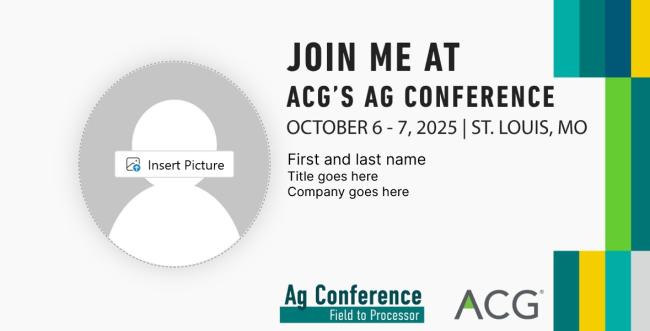 Ag Conference 'Join Me' 2025
