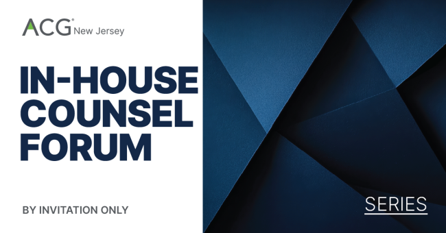 ACG NJ In-House Forum logo