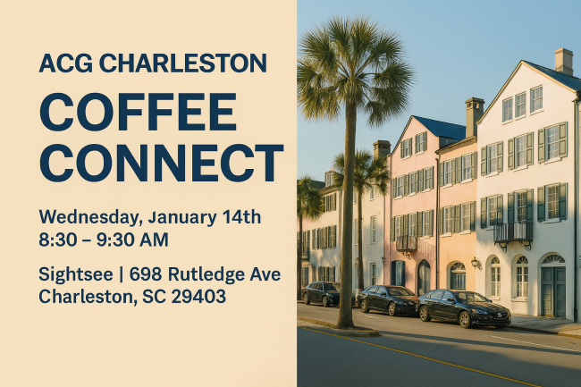 January Espresso: ACG Charleston Member's Meetup | ACG Charleston
