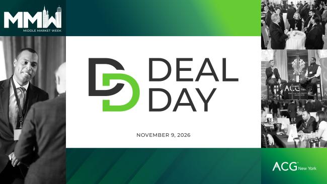2026 ACG NY MMW - DEAL DAY