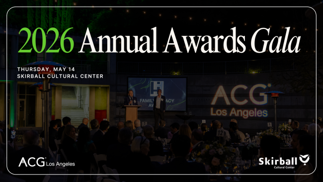 ACG Los Angeles | 2026 Annual Awards Gala