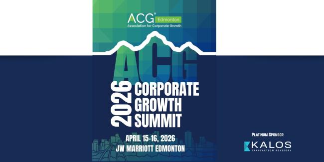 ACG Edmonton 2026 Corporate Growth Summit | ACG Edmonton