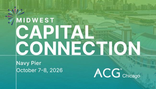 2026 Midwest Capital Connection | ACG Chicago