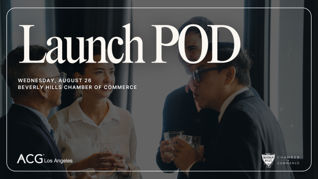 ACG Los Angeles | Launch POD, August 2026