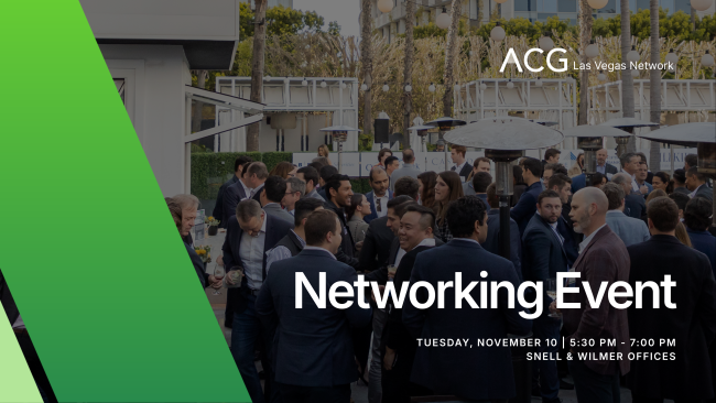 ACG Las Vegas | Networking Event