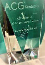 ACG KENTUCKY Deal of the Year award