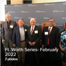 Ft. Worth Series-February 2022