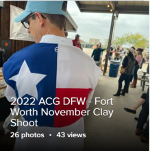 2022 ACG DFW Fort Worth November Clay Shoot