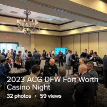 2023 ACG DFW Fort Worth Casino Night