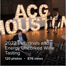 2022 Industrials and Energy Uncorked Wine Tasting