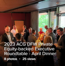2023 Peer April Dinner