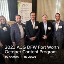 2023 FW October Content Program