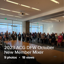 2023 Oct New Member Mixer