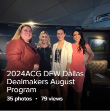 2024 Dallas Dealmakers Aug Program