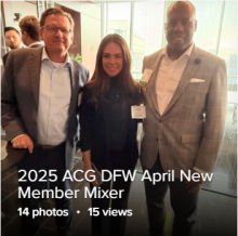 2025 ACG DFW April New Member Mixer
