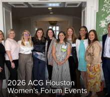 2026 ACG HOU WF events pics