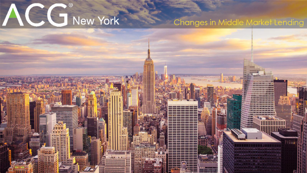 Changes in Middle Market Lending