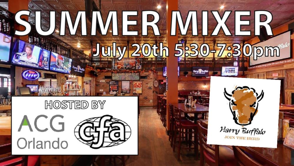 2017 Summer Mixer 2017 Summer Mixer