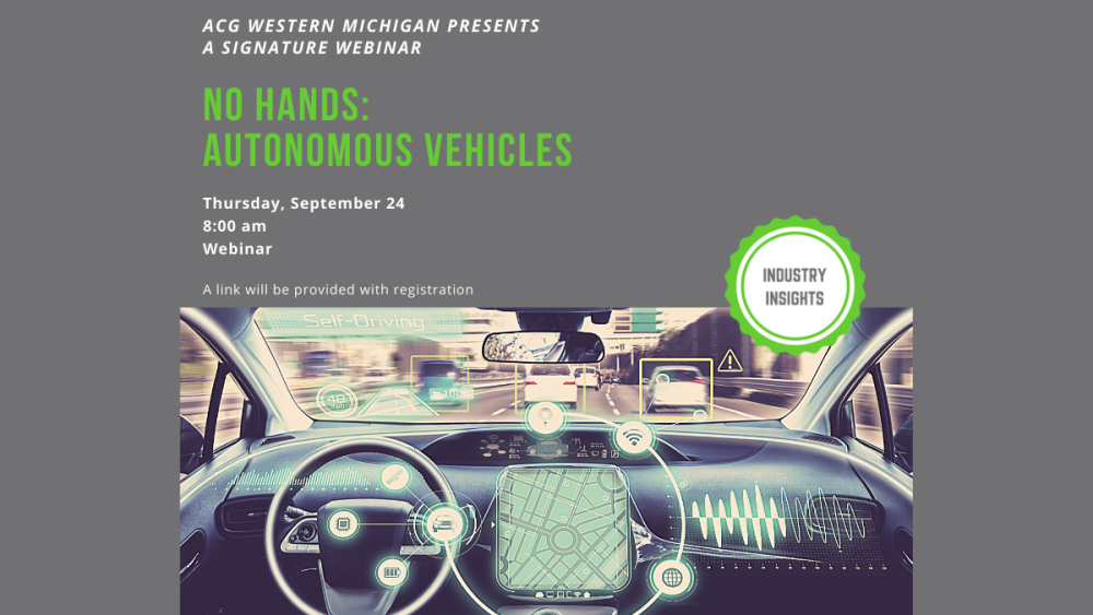 interior view of an autonomous vehicle