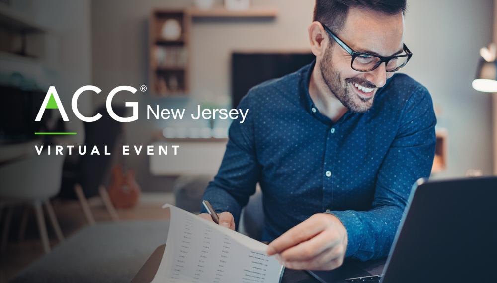 ACG NJ Member Forum Meeting Sept. 29, 2020