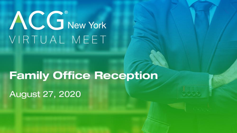 Family Office Reception