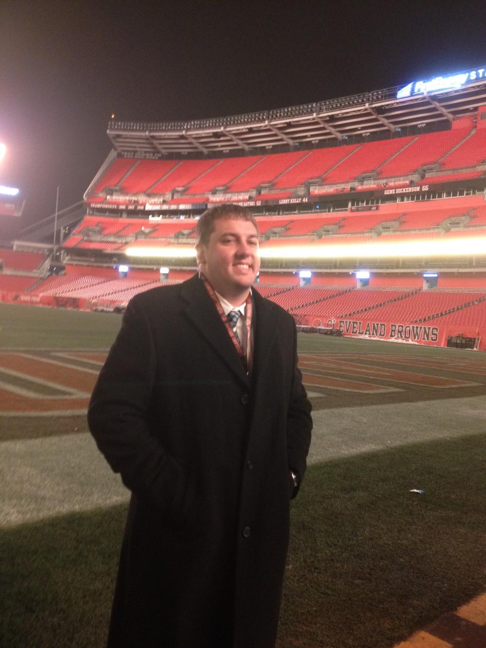 Jason at The Browns Stadium