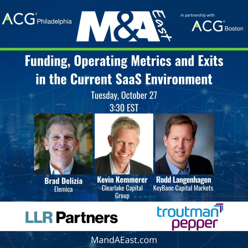 M&A East SaaS Panel