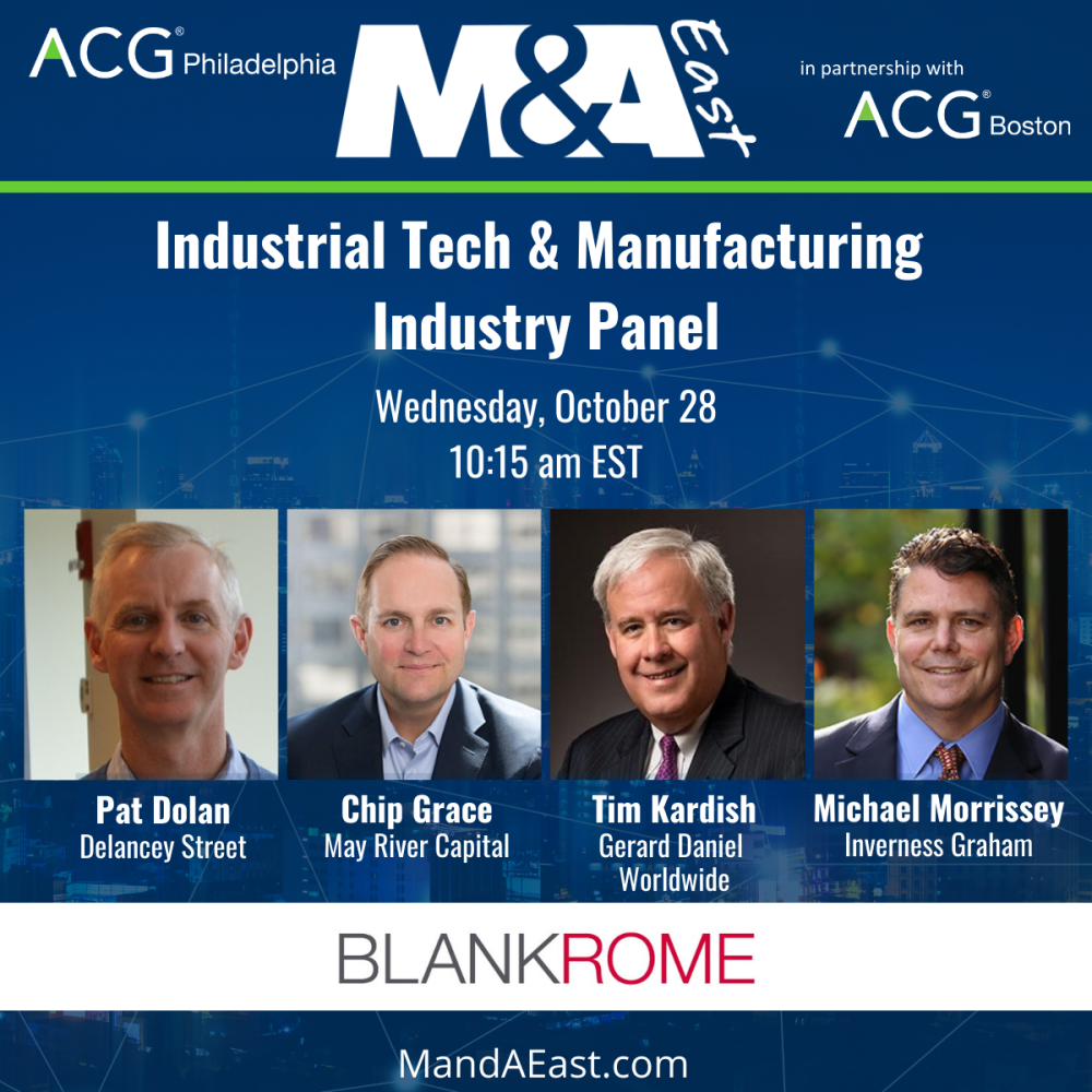 M&A East Industrial Tech & Mfg Panel