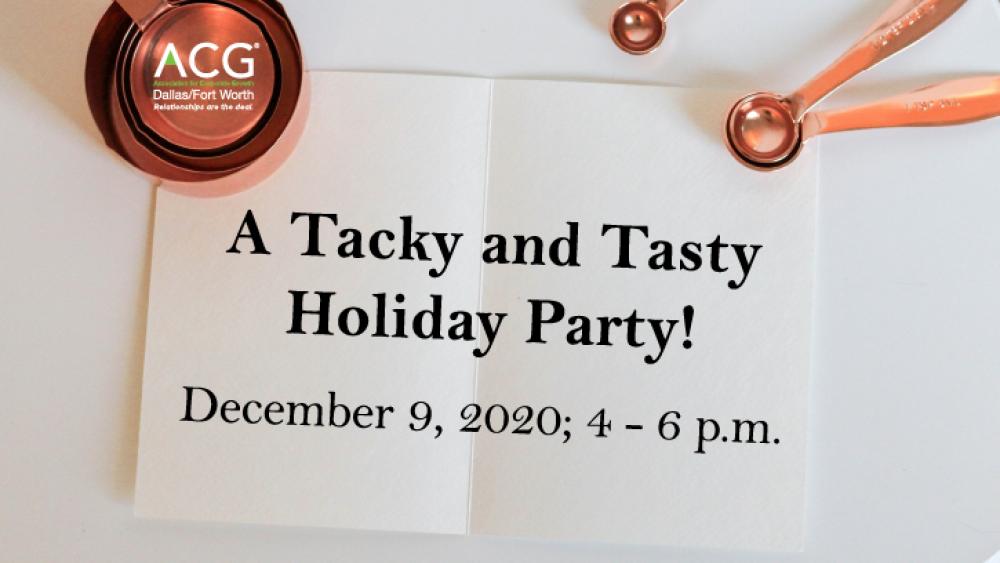 A Tacky and Tasty Holiday Party