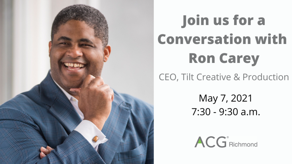Ron Cary, May Speaker